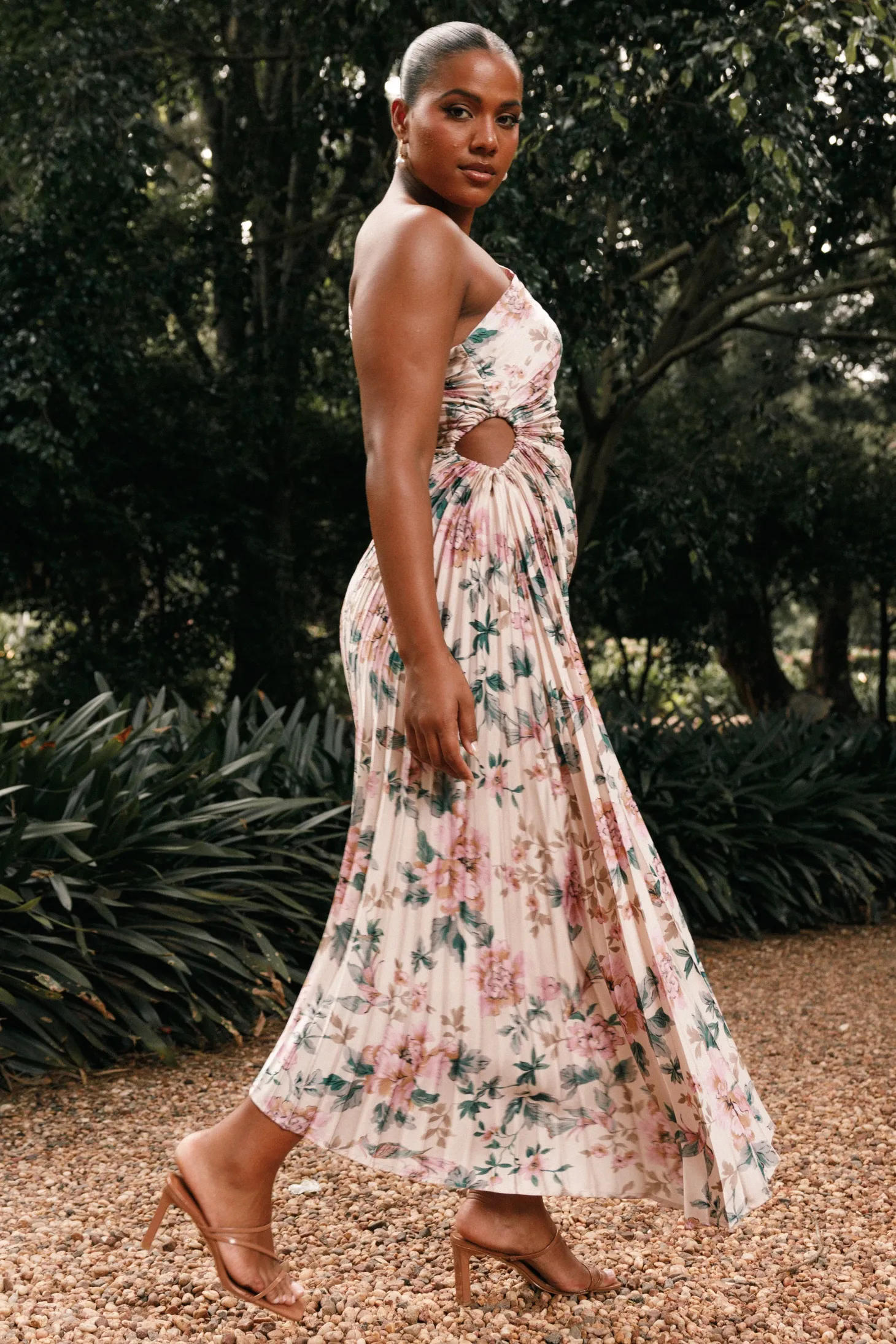 Kleo One Shoulder Maxi Dress