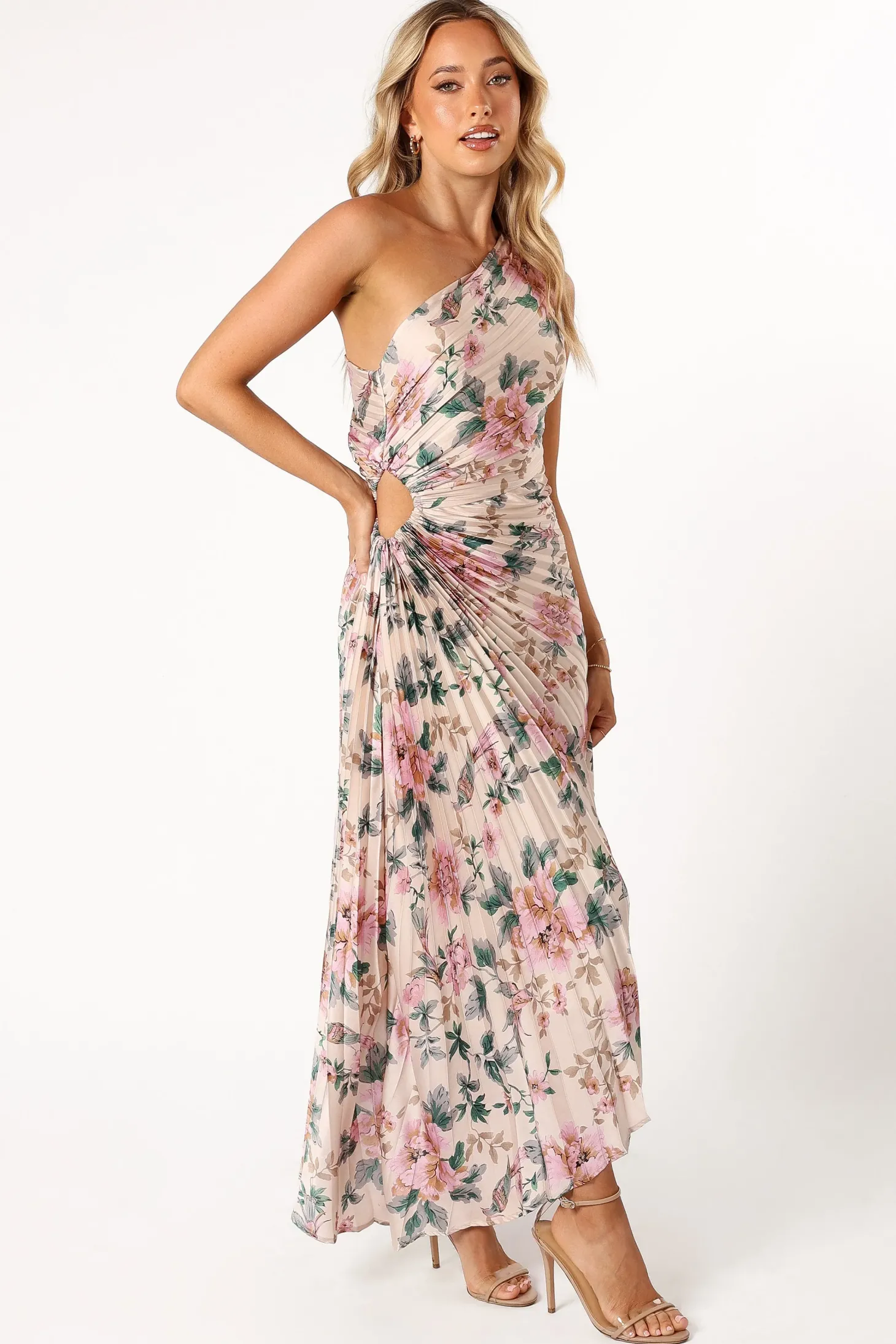 Kleo One Shoulder Maxi Dress