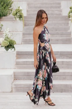 Kleo One Shoulder Maxi Dress