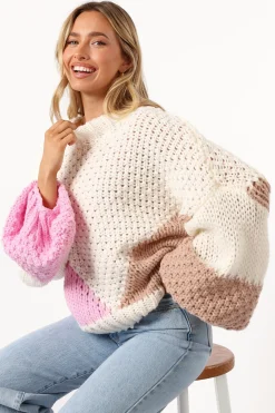 Koda Pattern Knit Sweater