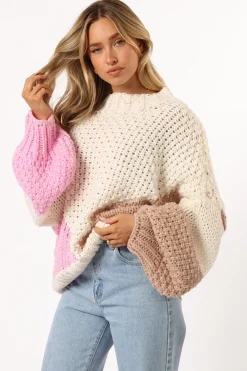 Koda Pattern Knit Sweater