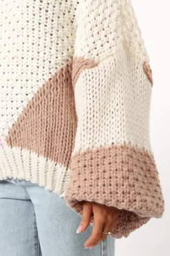 Koda Pattern Knit Sweater