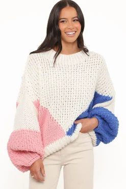Koda Pattern Knit Sweater