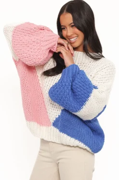Koda Pattern Knit Sweater
