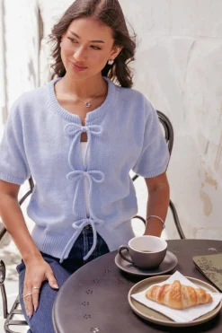 Koskie Tie Knit Top