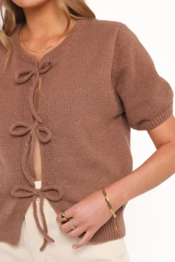Koskie Tie Knit Top