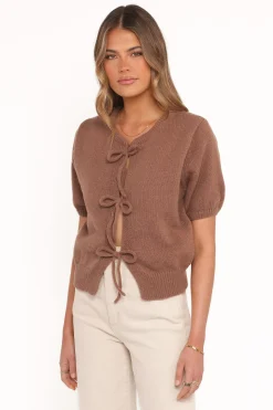 Koskie Tie Knit Top
