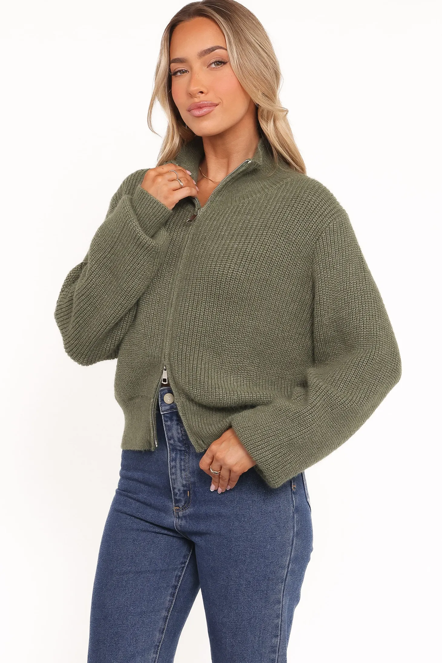 Kourtney Zip Cardigan