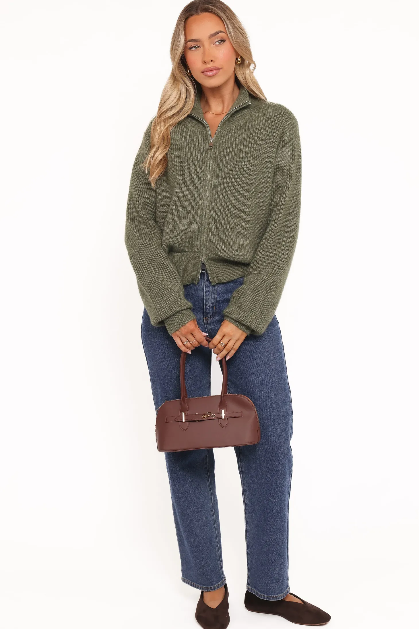 Kourtney Zip Cardigan