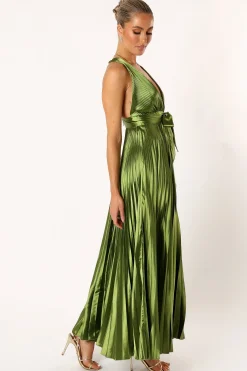Kris Pleated Maxi Dress