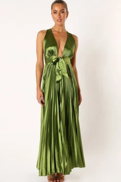 Kris Pleated Maxi Dress