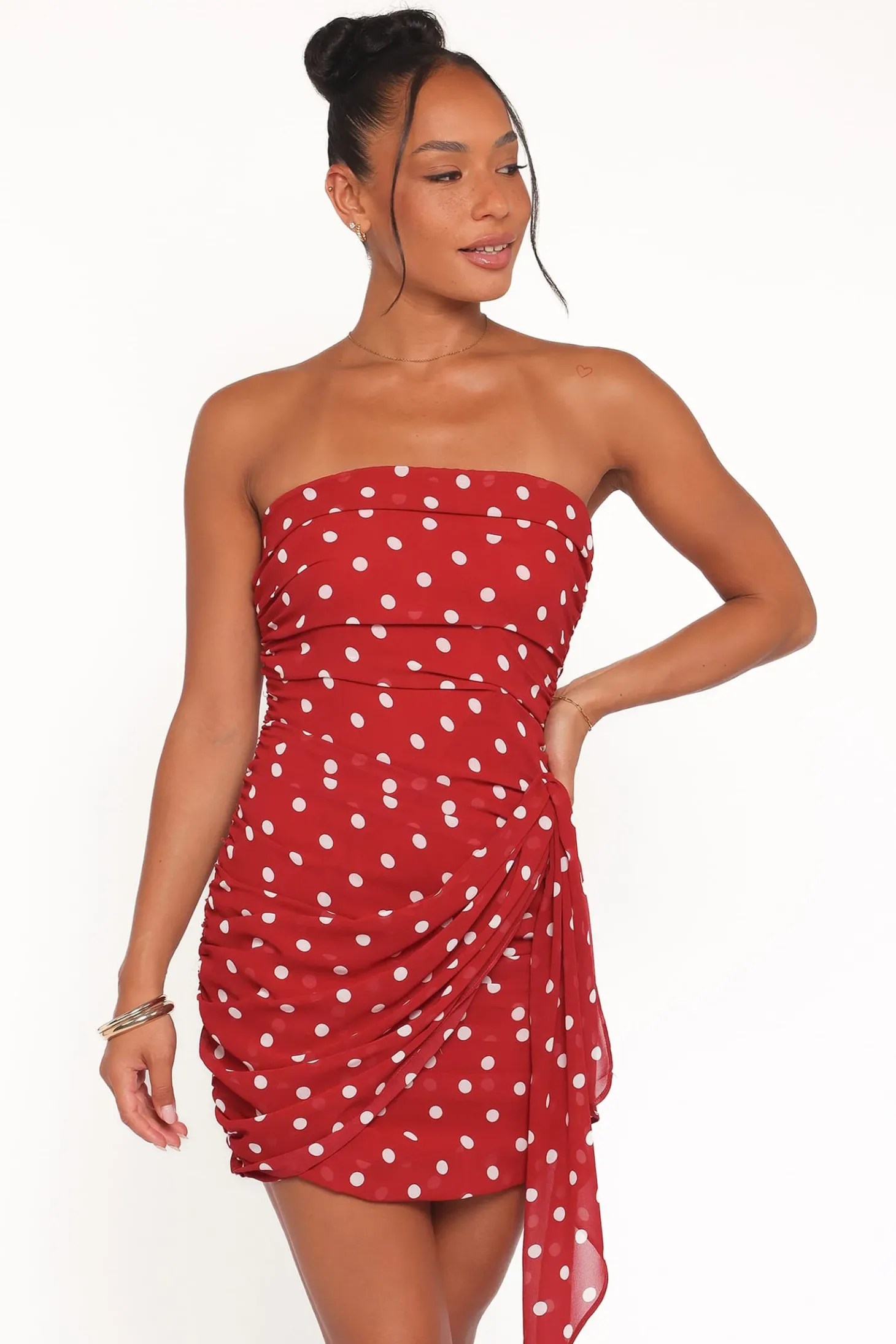 Kristen Strapless Mini Dress