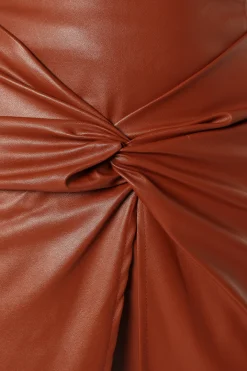 Kristy Vegan Leather Skirt