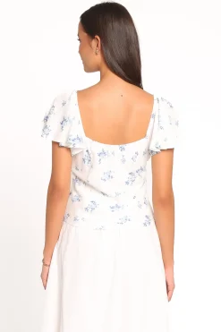 Laeriel Flutter Sleeve Top