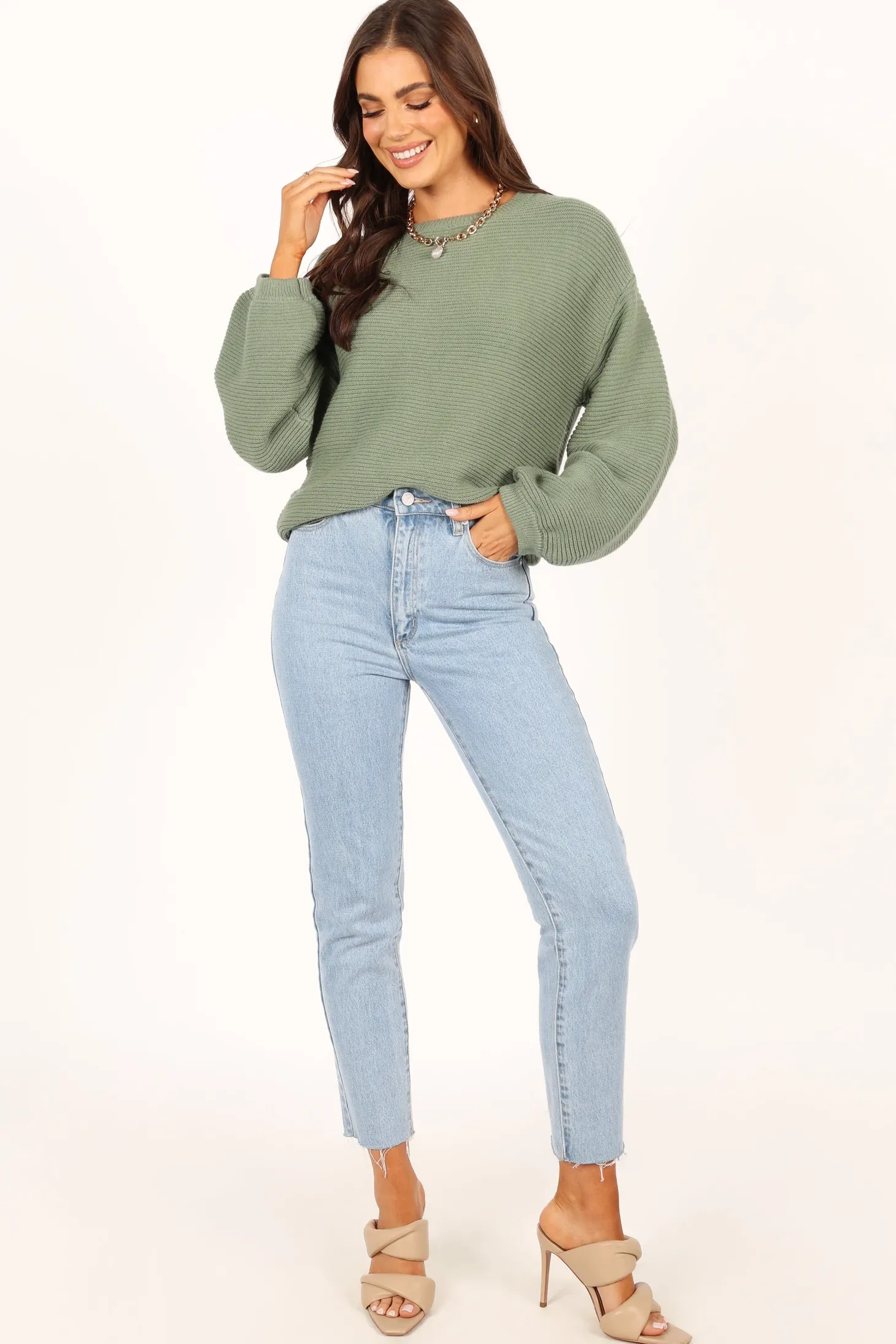Lakelyn Textured Knit Sweater