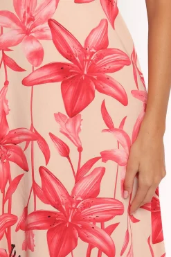 Lani A Line Strapless Maxi Dress