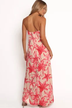 Lani A Line Strapless Maxi Dress