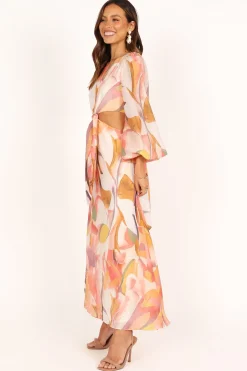 Laquin Long Sleeve Maxi Dress