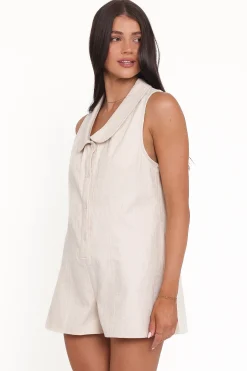 Lavina Collared Romper