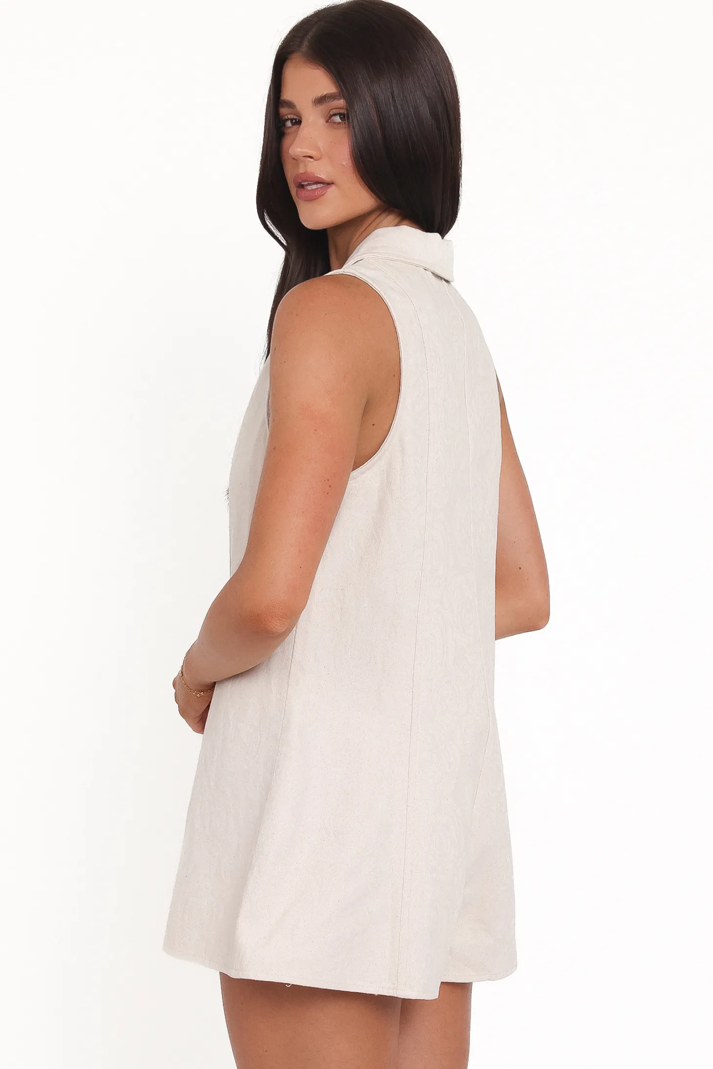 Lavina Collared Romper