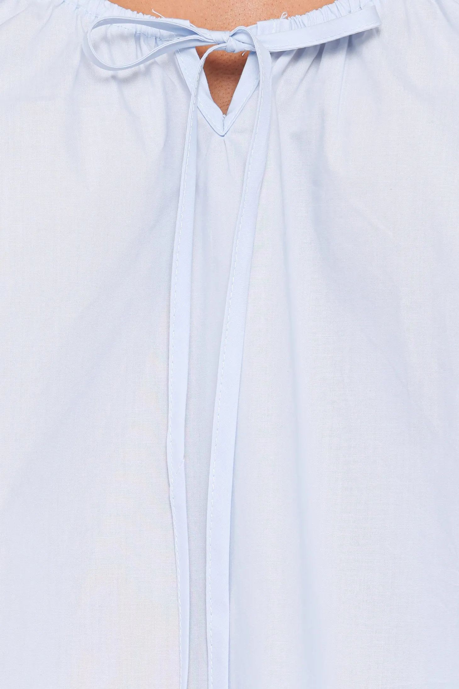 Lawrence Tie Scoop Top
