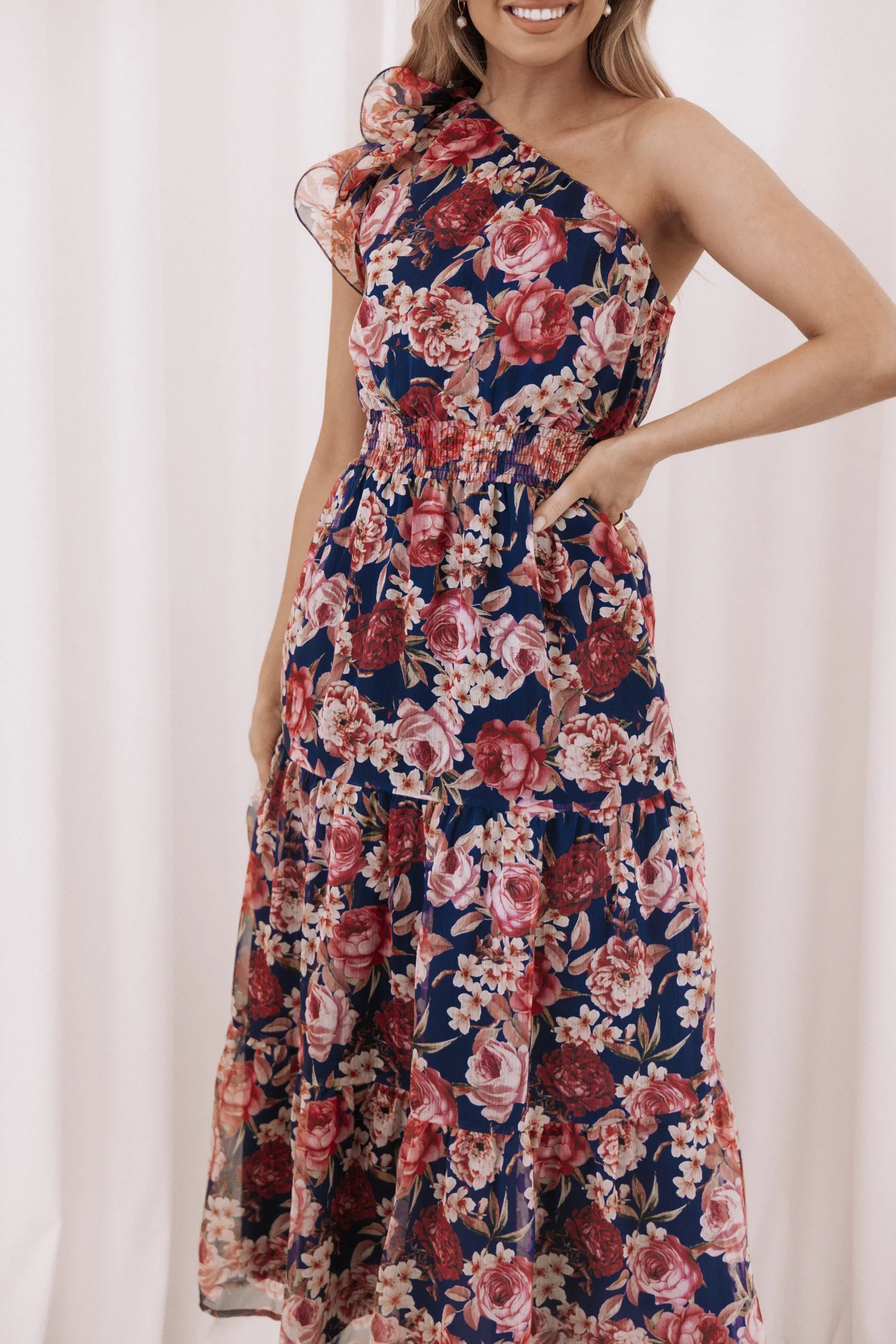 Layley One Shoulder Maxi Dress