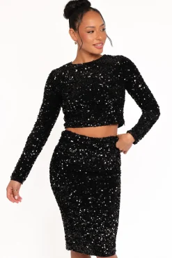 Leilani Midi Sequin Skirt