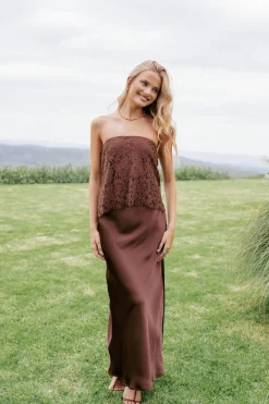 Lelita Strapless Maxi Dress