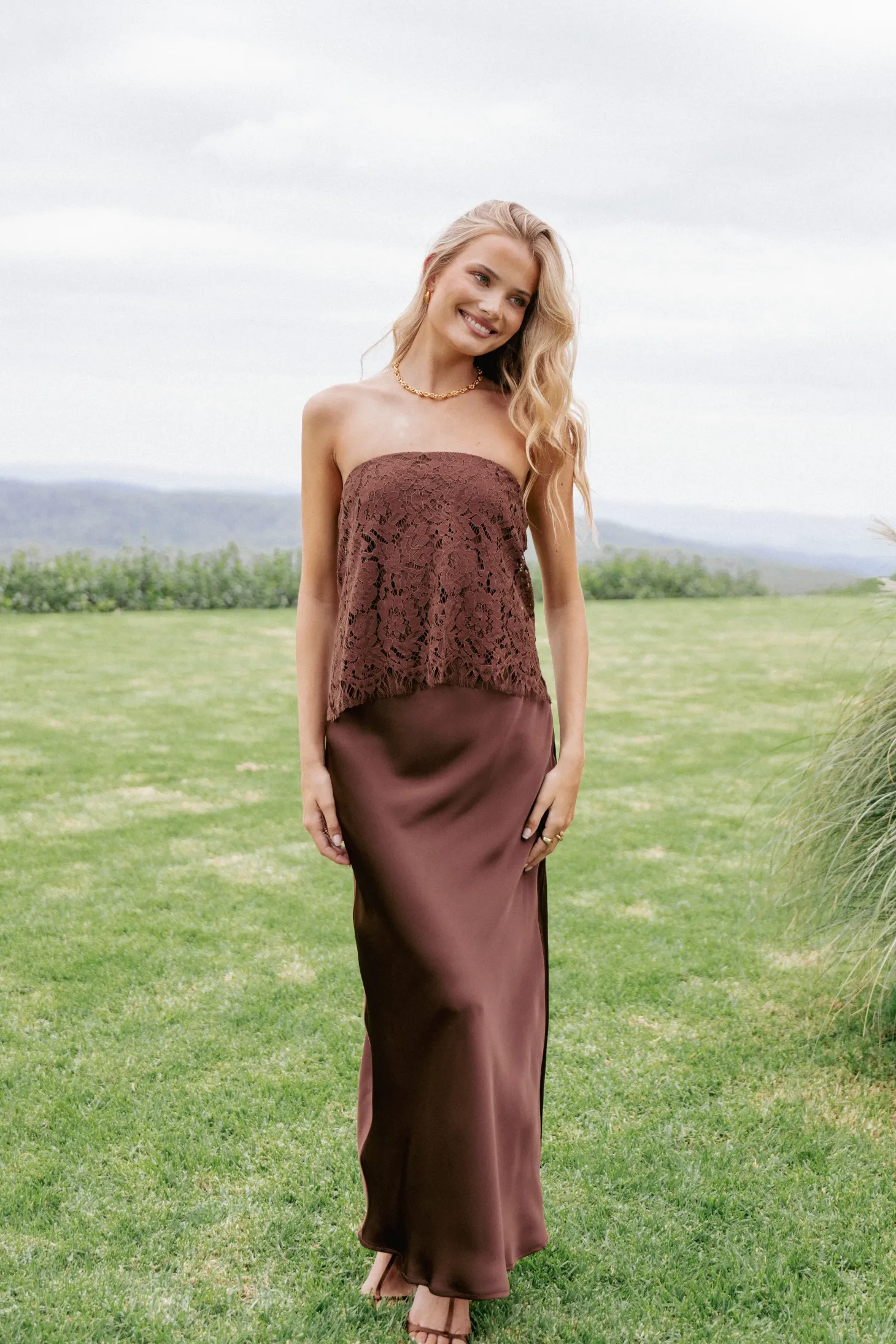 Lelita Strapless Maxi Dress