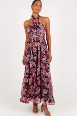 Lennon Halterneck Maxi Dress