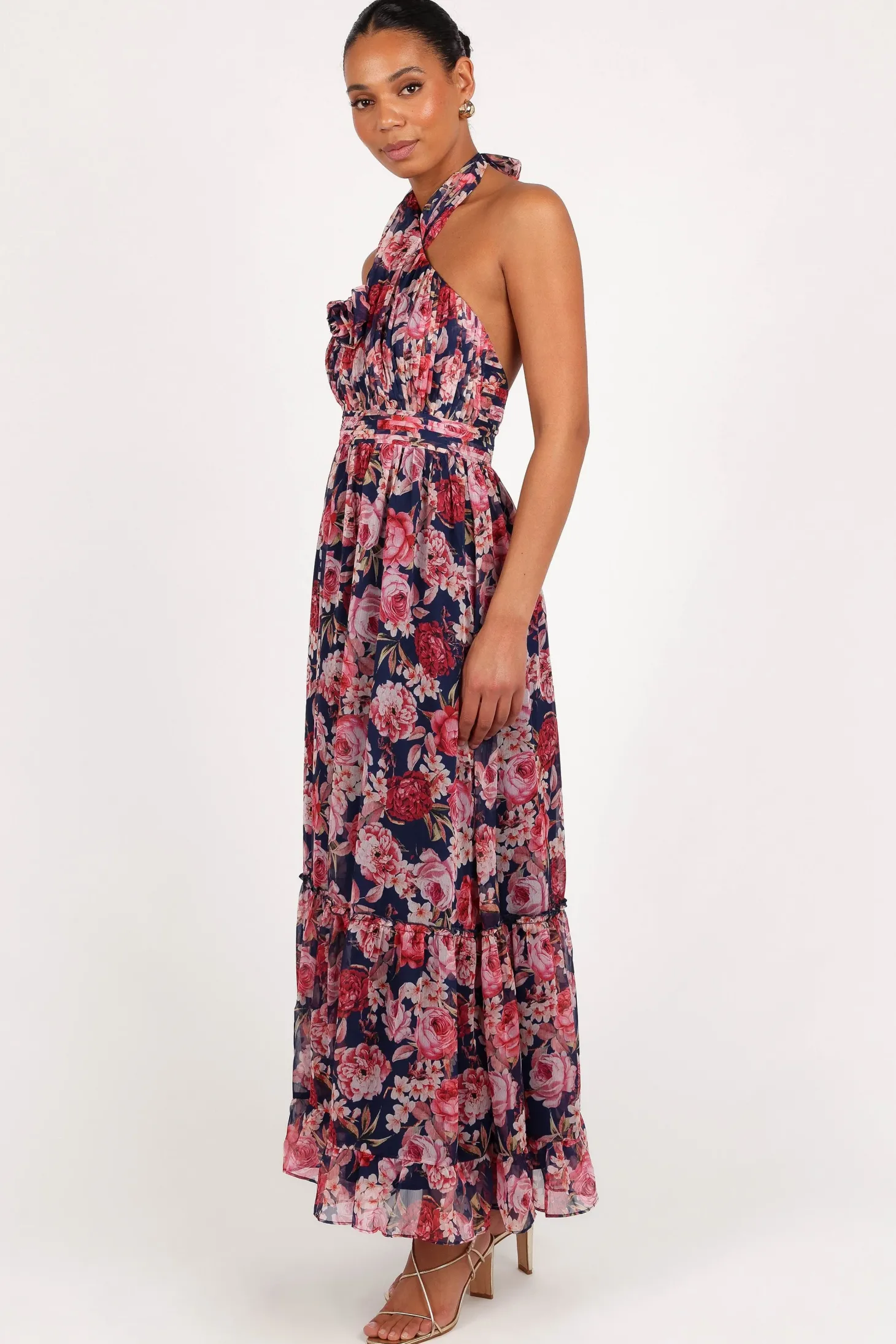 Lennon Halterneck Maxi Dress