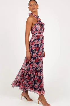 Lennon Halterneck Maxi Dress