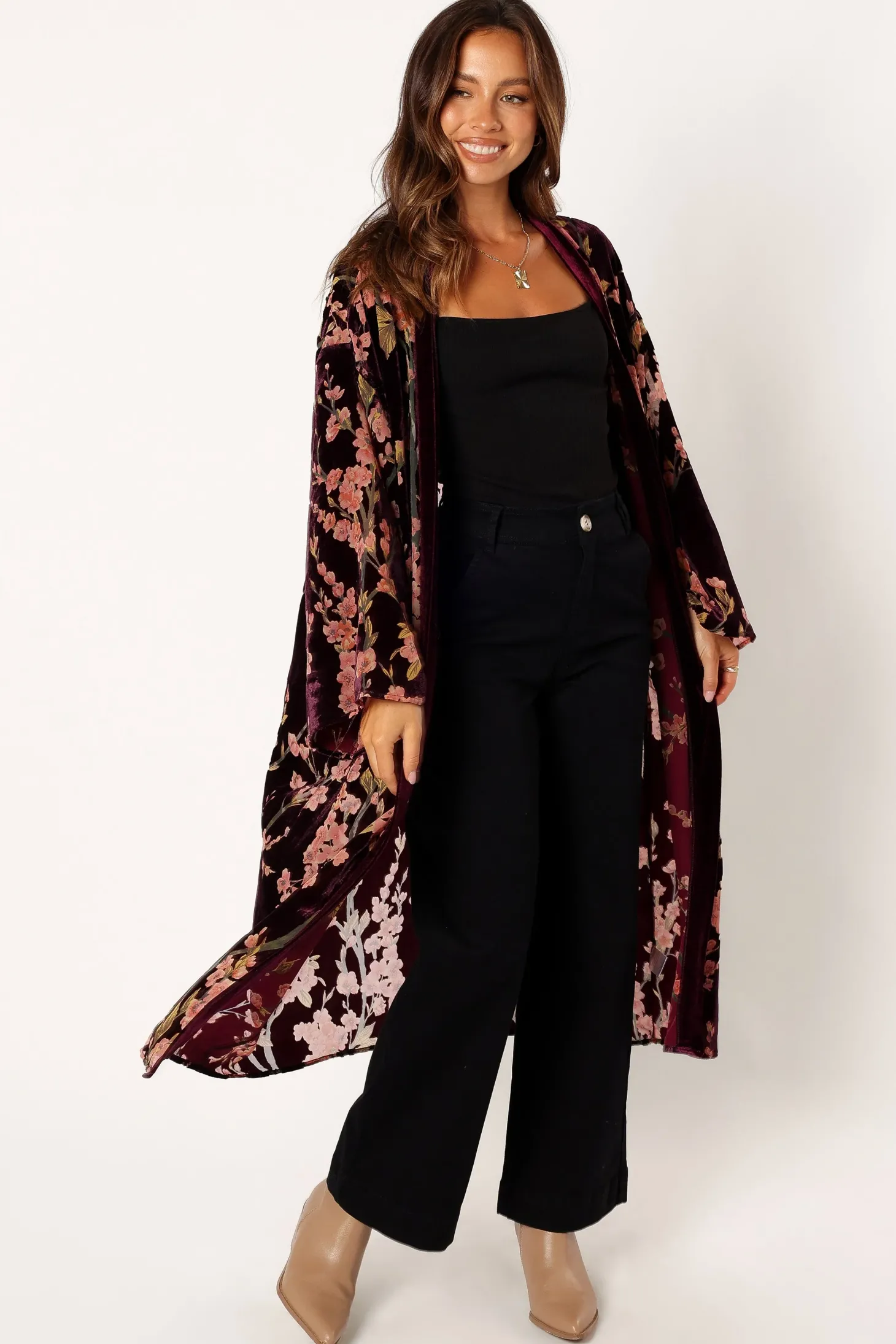 Lennon Velvet Duster