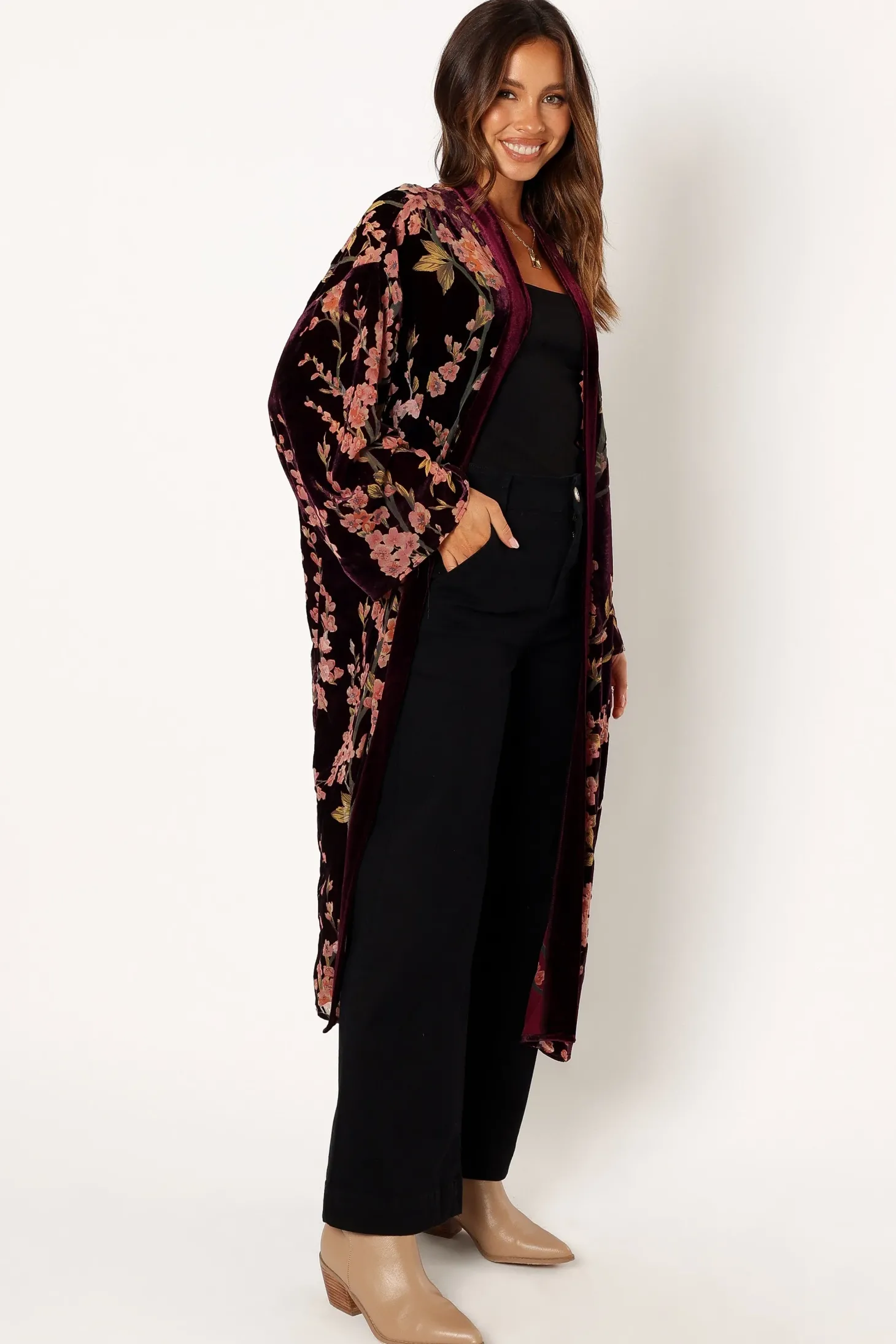 Lennon Velvet Duster