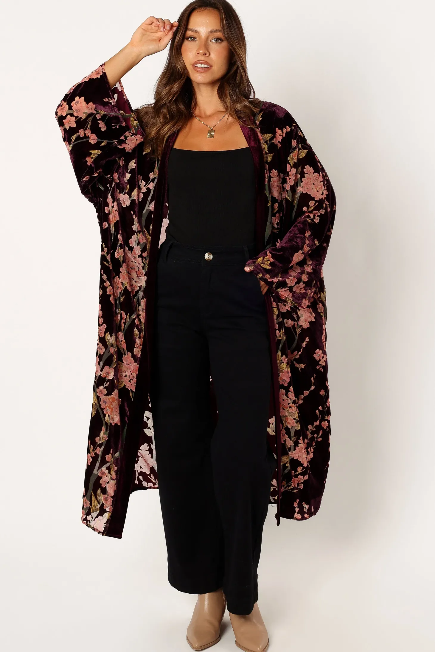 Lennon Velvet Duster