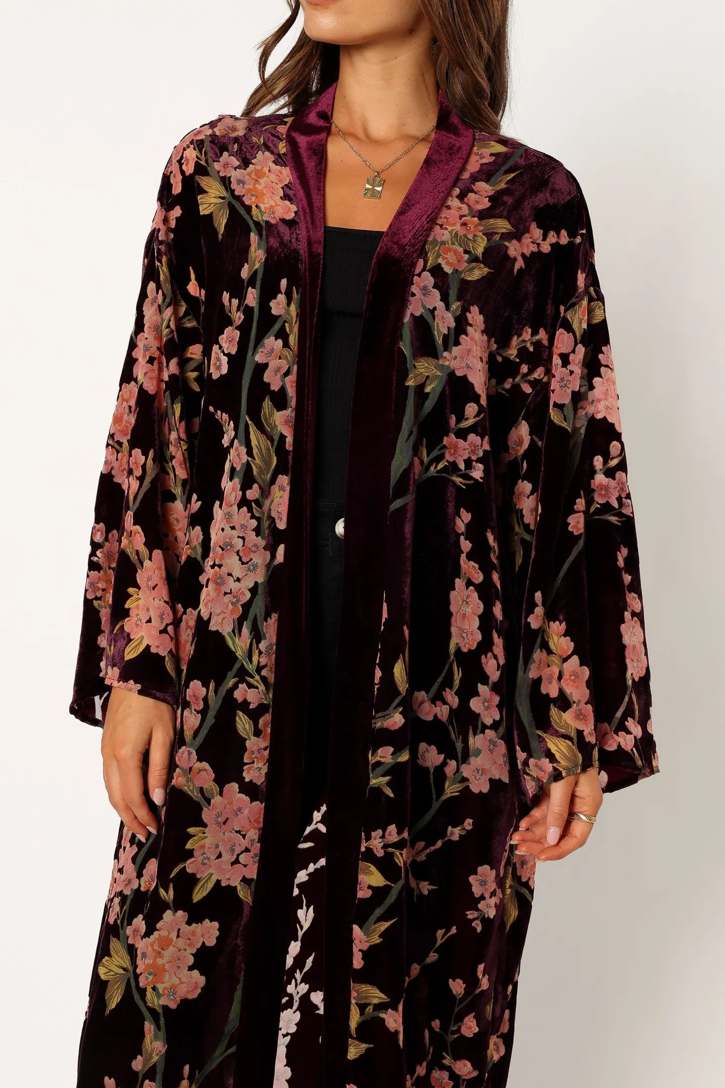 Lennon Velvet Duster