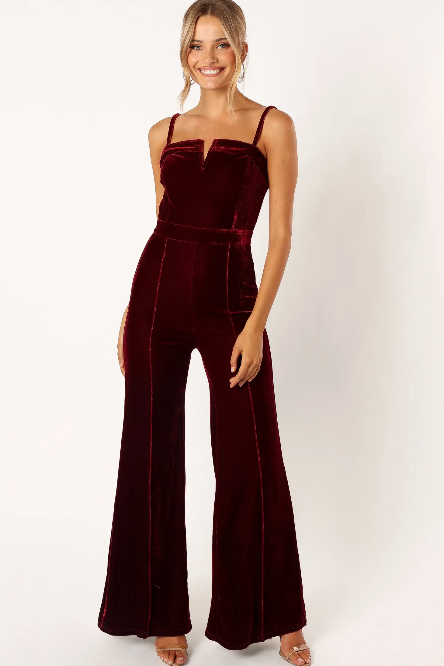 Lexie Velvet Jumpsuit