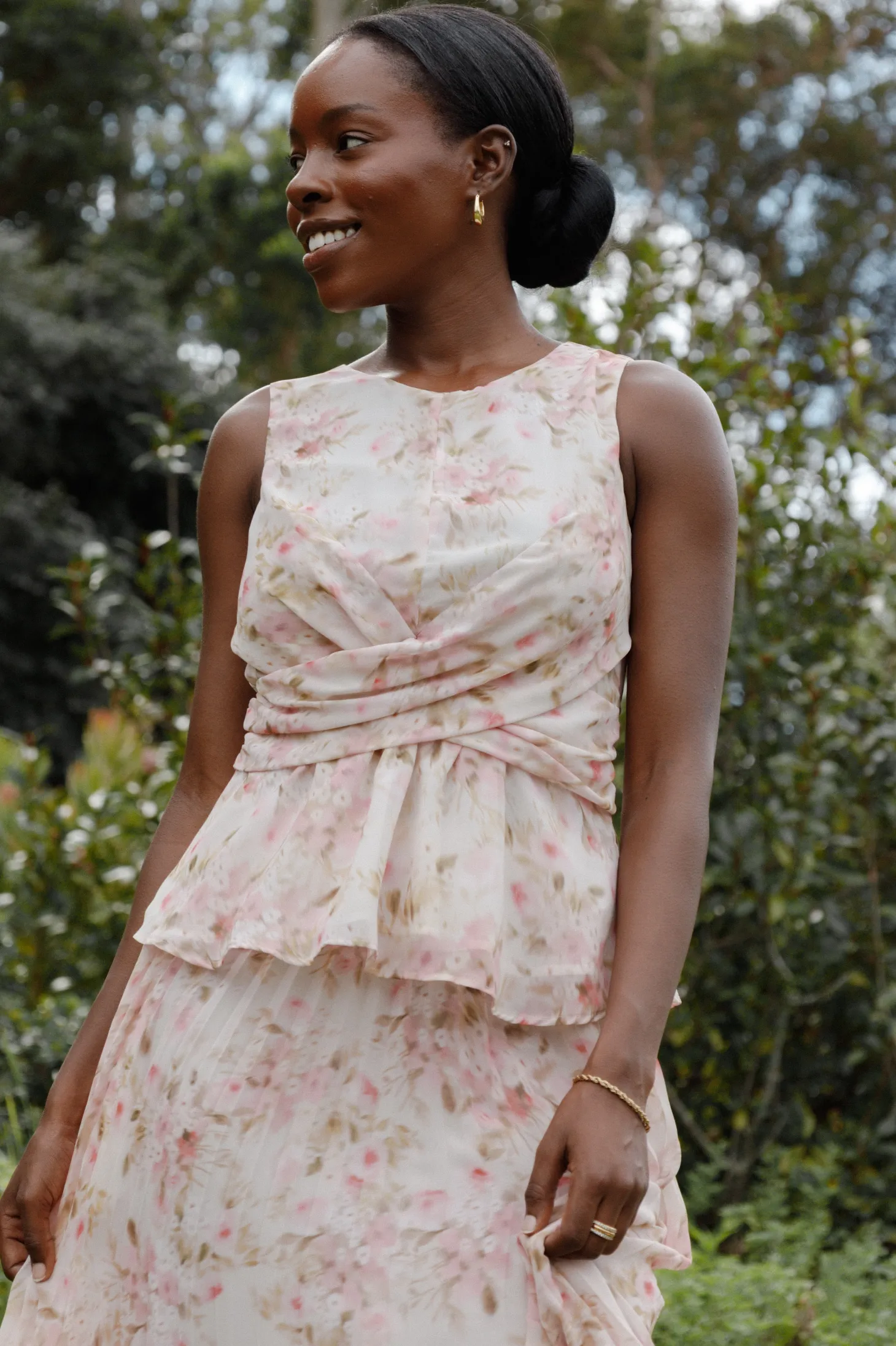 Limona Peplum Top