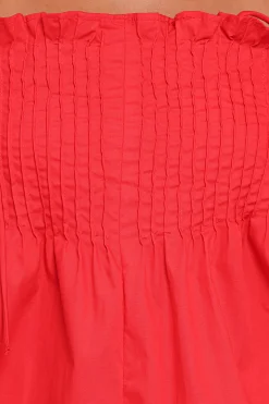 Liora Pleated Romper