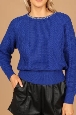 Liv Chain Detail Knit Sweater