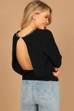 Liv Chain Detail Knit Sweater