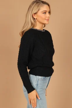 Liv Chain Detail Knit Sweater