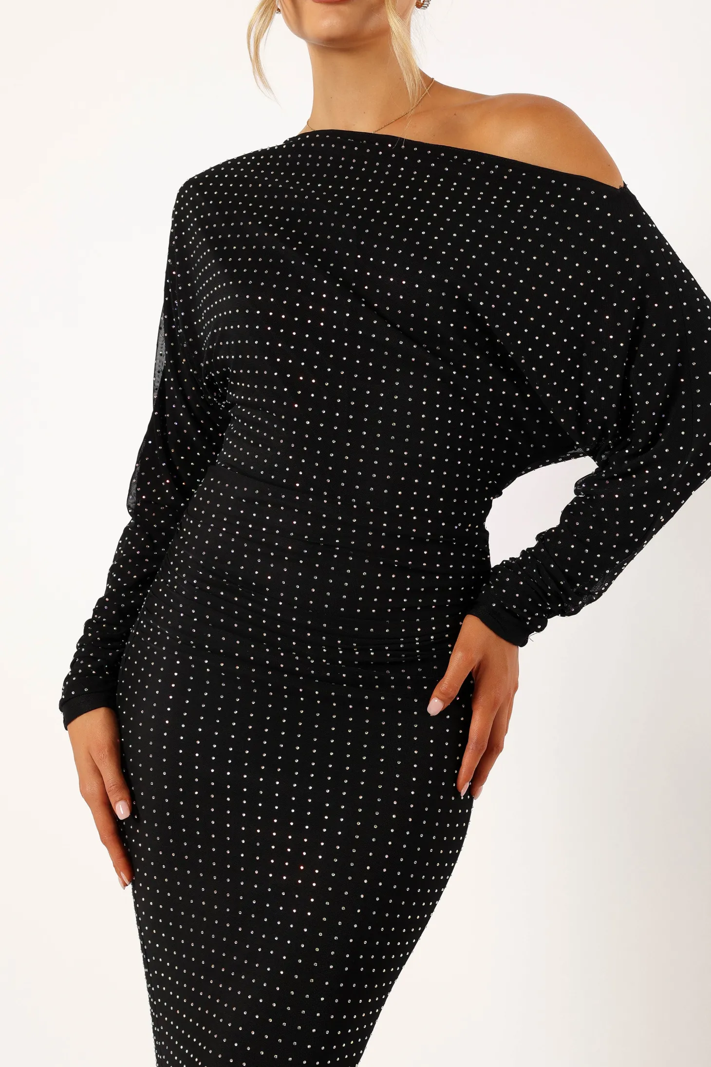 Loeve Long Sleeve Midi Dress