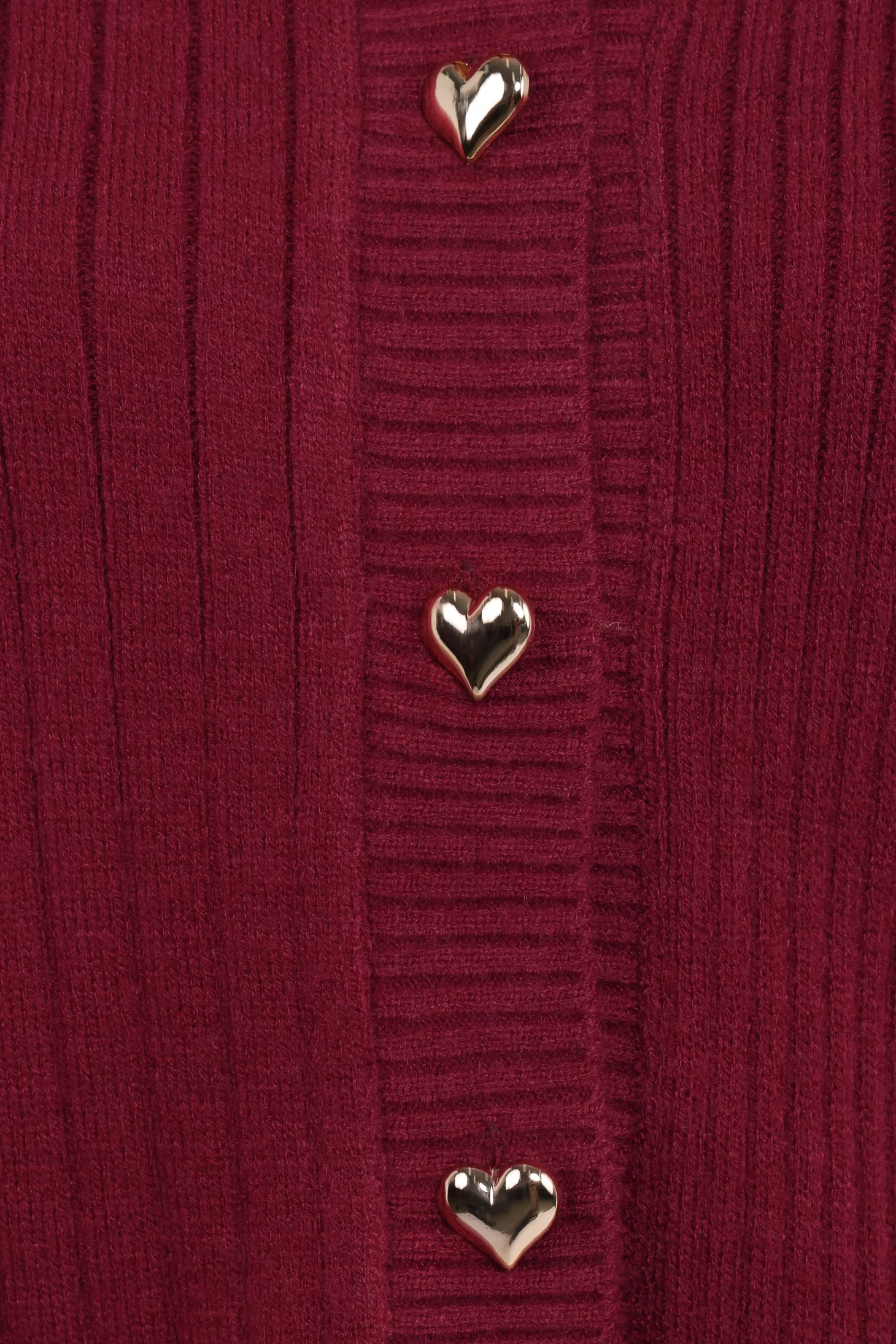 Loulani Heart Button Cardigan