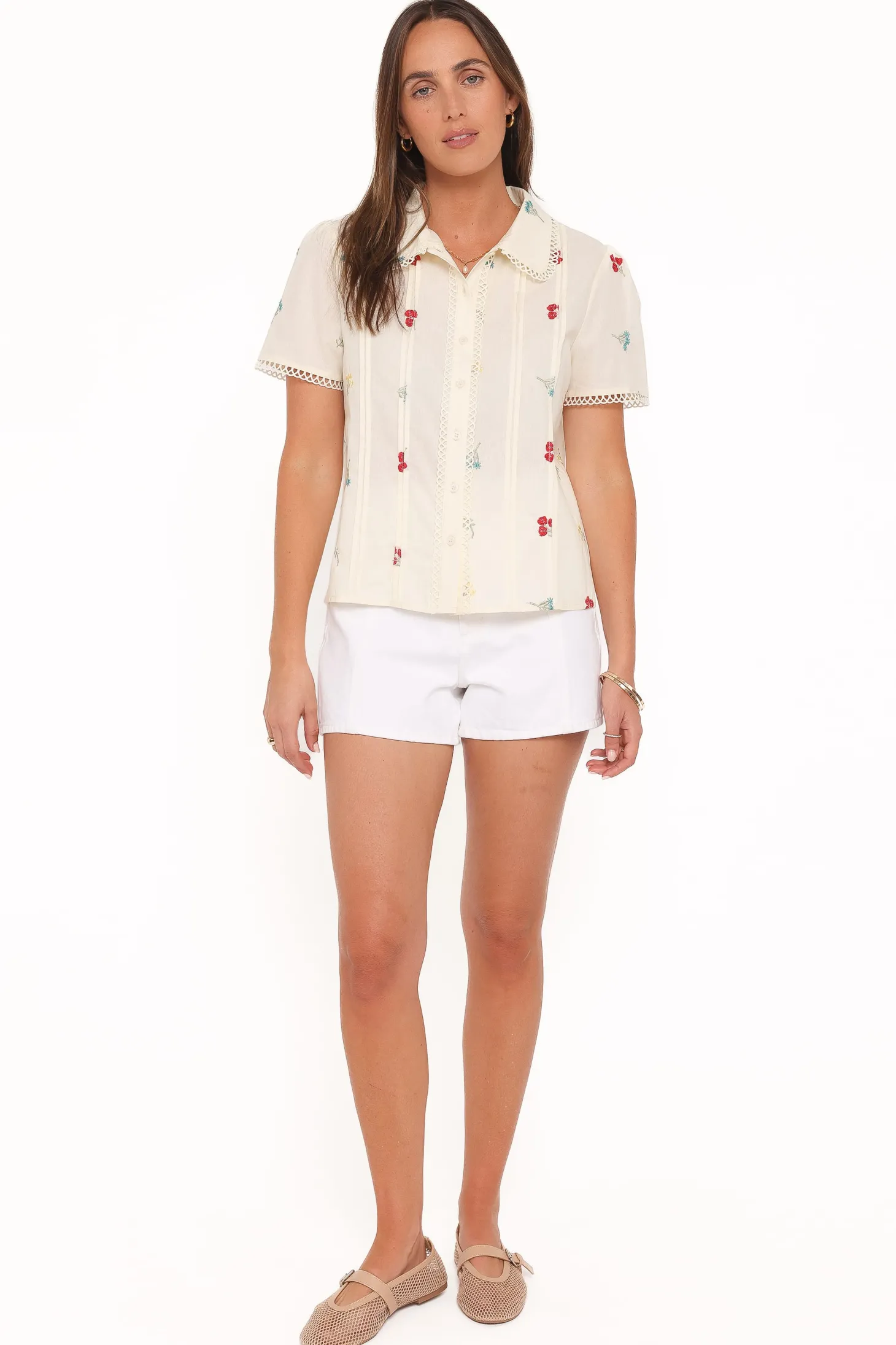Lucile Embroidered Shirt