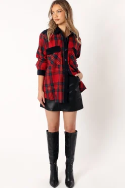 Lucille Plaid Shacket