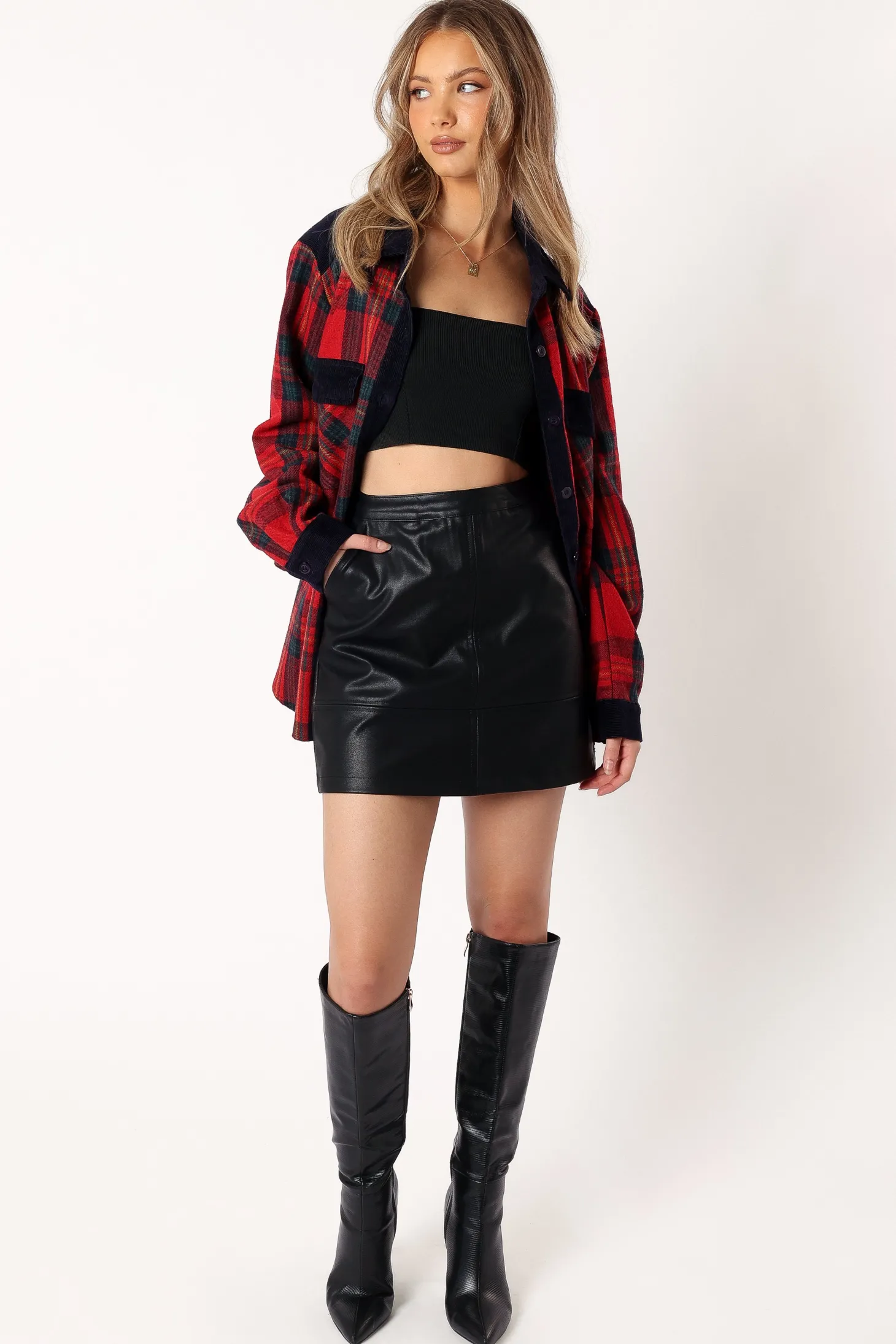 Lucille Plaid Shacket
