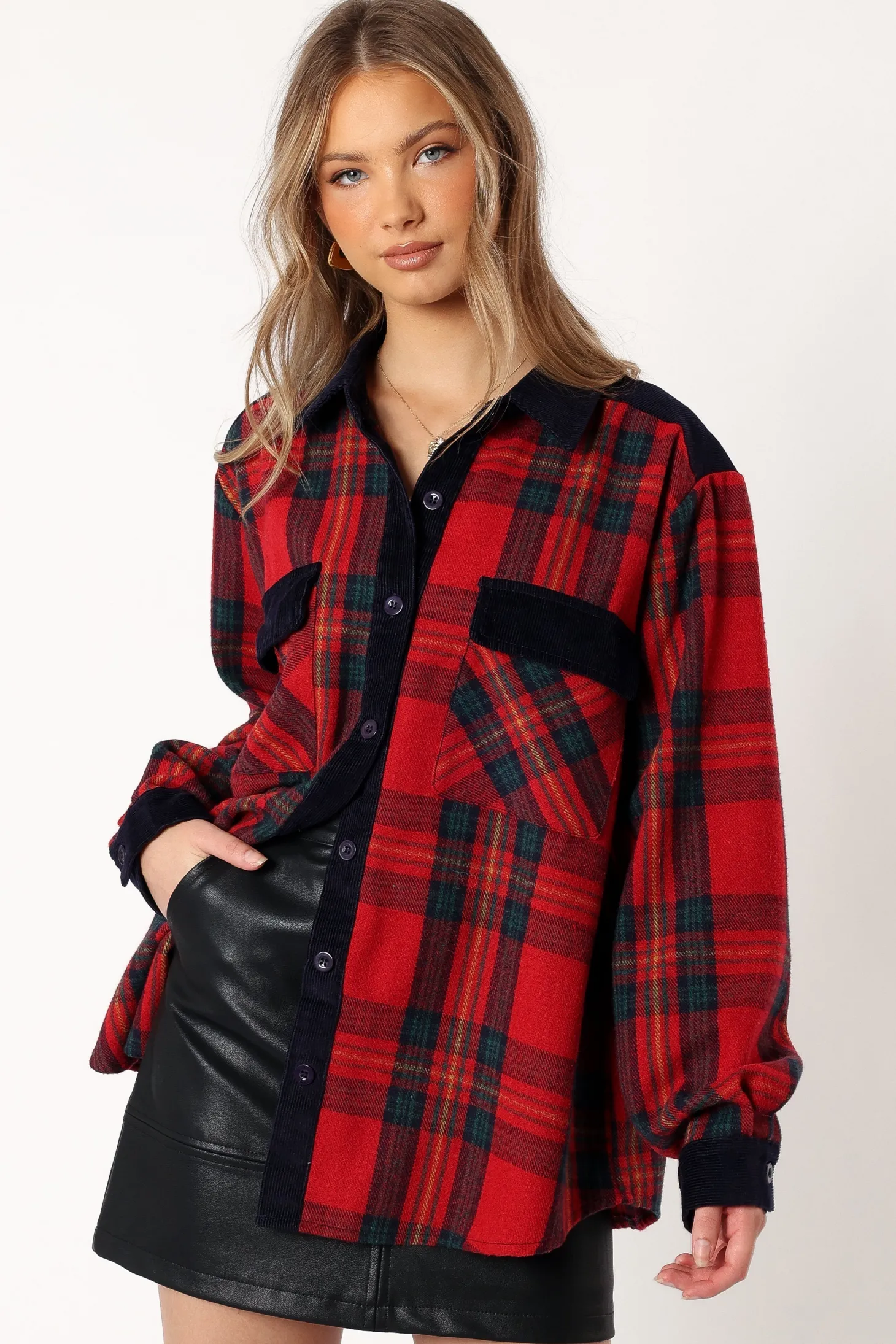 Lucille Plaid Shacket