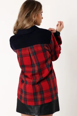 Lucille Plaid Shacket