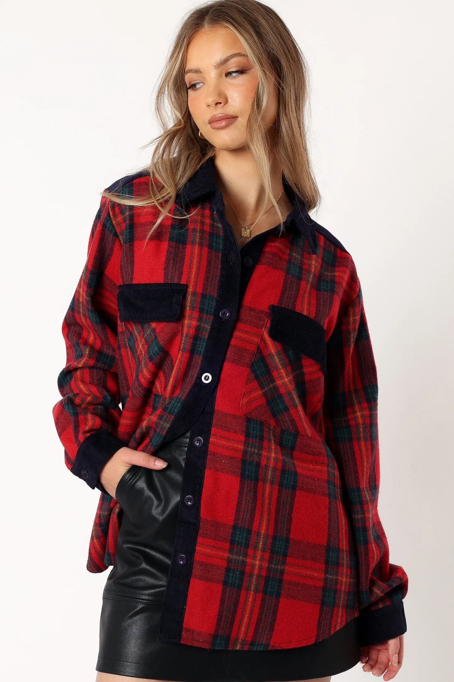 Lucille Plaid Shacket